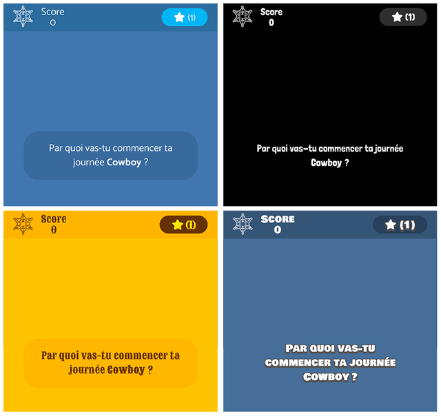 Ejemplo de diferentes temas.